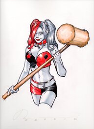 Chad Hardin - Harley Quinn par Chad Hardin - Original Illustration