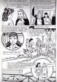Morale - Fumetto test, fin n°1 - Magazine Jeans n°18, Elvifrance - Comic Strip
