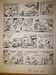 Marc Wasterlain - Le Docteur Poche, « Le Pivert Jaune pâle », planche 8, 1977. - Comic Strip