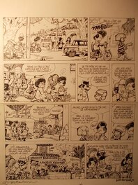 Marc Wasterlain - Le Docteur Poche n° 3, « Les belles Vacances », planche 8, 1979. - Comic Strip