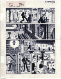 Bruno Gazzotti - Soda, "Fureur chez les saints", pl. 20 - Comic Strip
