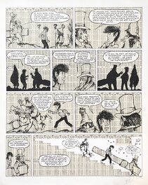 Fred - A l'heure du second " T " - Planche originale