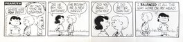 Snoopy et les Peanuts - Planche originale