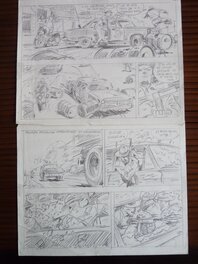 Maurice Tillieux - Jess LONG - Original art