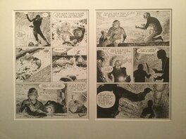 Hermann - Bernard Prince - Planche originale