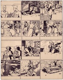 Étienne Le Rallic - Bernard Chamblet dans la tourmente, pl. 13 - Planche originale