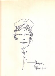 Hugo Pratt - Corto MALTESE (inedito) Lucca 1986 - Original Illustration