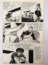 Jean Pape - Zorro - Planche originale