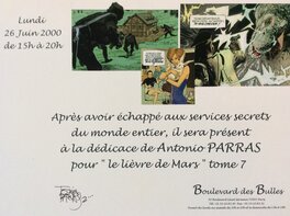 Ex-Libris Boulevard des Bulles signé Ex-Libris Boulevard des Bulles signé