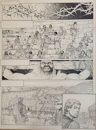 Planche originale - Murena - T9 Les Epines