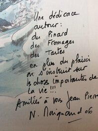 Dédicace de la scénariste Dédicace de la scénariste