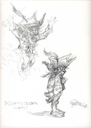 Gwendal Lemercier - Korrigans - Original art