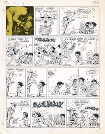 Gotlib - 1972 - Hamster Jovial - Elvis - Planche originale