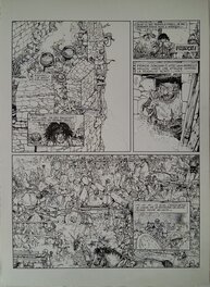 Michel Faure - Balade au Bout du Monde, planche n°6 "L'Œil de Poisson" - Comic Strip