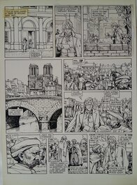 Michel Faure - Les Fils de l'Aigle, planche n°2 "Le Camp de Boulogne" - Planche originale