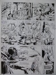 Jean-Yves Mitton - Survivants de l'Atlantique Tome 3 Planche 34 - Comic Strip