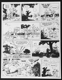 Planche originale - 1968 - Sibylline contre-attaque