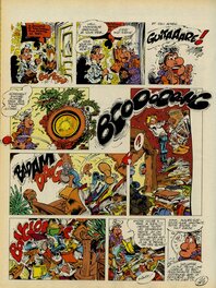 Publication de la page 5 dans le Spirou n°2109