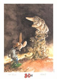 Ex-Libris pour "BoDoï", en hommage à Franquin. Ex-Libris pour "BoDoï", en hommage à Franquin.