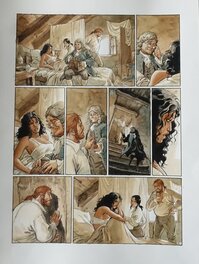 Enrico Marini - Scorpion Tome 11 - Planche originale