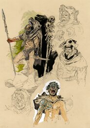 Lionel Marty - Berserkers - Original Illustration