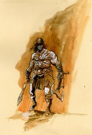 Lionel Marty - Conan - Illustration originale