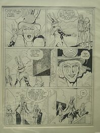 Robert Gigi - Gigi - Agar - Eclipso le magicien de la planete morte pl 28 - Planche originale