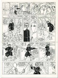 André Juillard - Les 7 Vies de l'Epervier-Tome VII - Planche originale