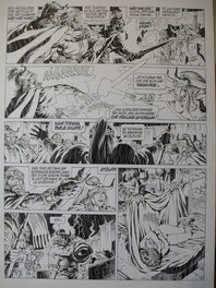 Jean-Yves Mitton - Chroniques Barbares tome 5 planche 31 - Planche originale