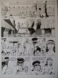 Jean-Yves Mitton - Quetzalcoatl tome 3 planche 32 - Planche originale