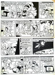 Willy Vandersteen - Suske en Wiske - Bob et Bobette - Planche originale