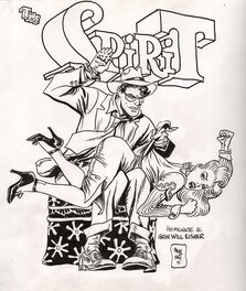 Jordi Bernet - The Spirit - Original Illustration