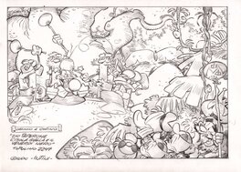 Stefano Intini - Homage to Rodolfo Cimino - Original Illustration