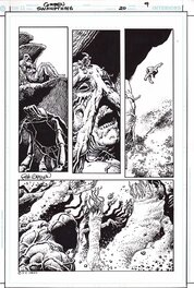 Richard Corben - Swamp Thing #20 page 9 - Planche originale