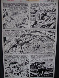 Jack Kirby - Cap america 209 pag 27 - Original art