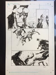 Mike Mignola - Hellboy in Hell #9 pg5 - Planche originale