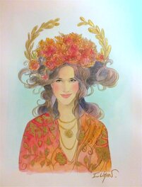 Ingrid Liman - Femme par Ingrid Liman - Original Illustration