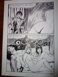 Milo Manara - Jolanda de Almaviva #21p29 - Planche originale