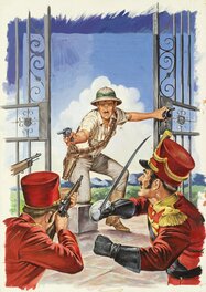 unknown - Classics Illustrated cover: Soldiers of Fortune - Couverture originale
