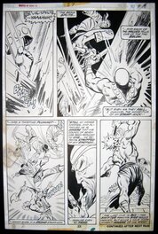 John Buscema - Master of kung fu 27 pag. 23 - Original Illustration