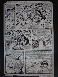 John Buscema - Mighty thor 283 pag.15 - Original Illustration