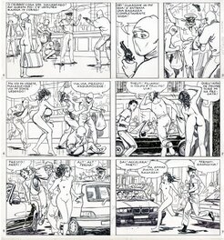 Milo Manara - "il profumo dell'invisibile 2" - Planche originale