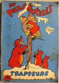 Les Pieds Nickelés trappeurs, couverture. Les Pieds Nickelés trappeurs, couverture.