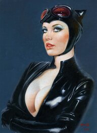 Enric Torres-Prat - "catwoman: A rogue's virtue" - Original Illustration