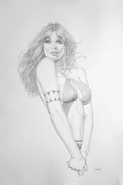 Enric Torres-Prat - Vampirella: Here I remain - Original Illustration