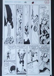 Sal Buscema - Spetacular spiderman  191 pag. 19 - Original Illustration