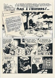 Olivier Saive - Chaminou, "L'opuscule sans scrupule", pl. 1. - Comic Strip