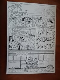 Julot - Sueurs dans le métro - Comic Strip