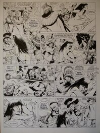 Jean-Yves Mitton - Quetzalcoatl tome 4 planche 28 - Planche originale