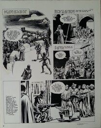 Julio Ribera - Histoire de France en BD - Tome 8 planche n°18 - Planche originale